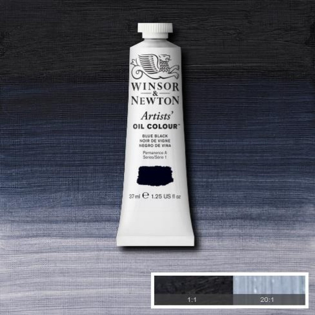 W&N - Artists Oil 37ml - 034 Blue Black