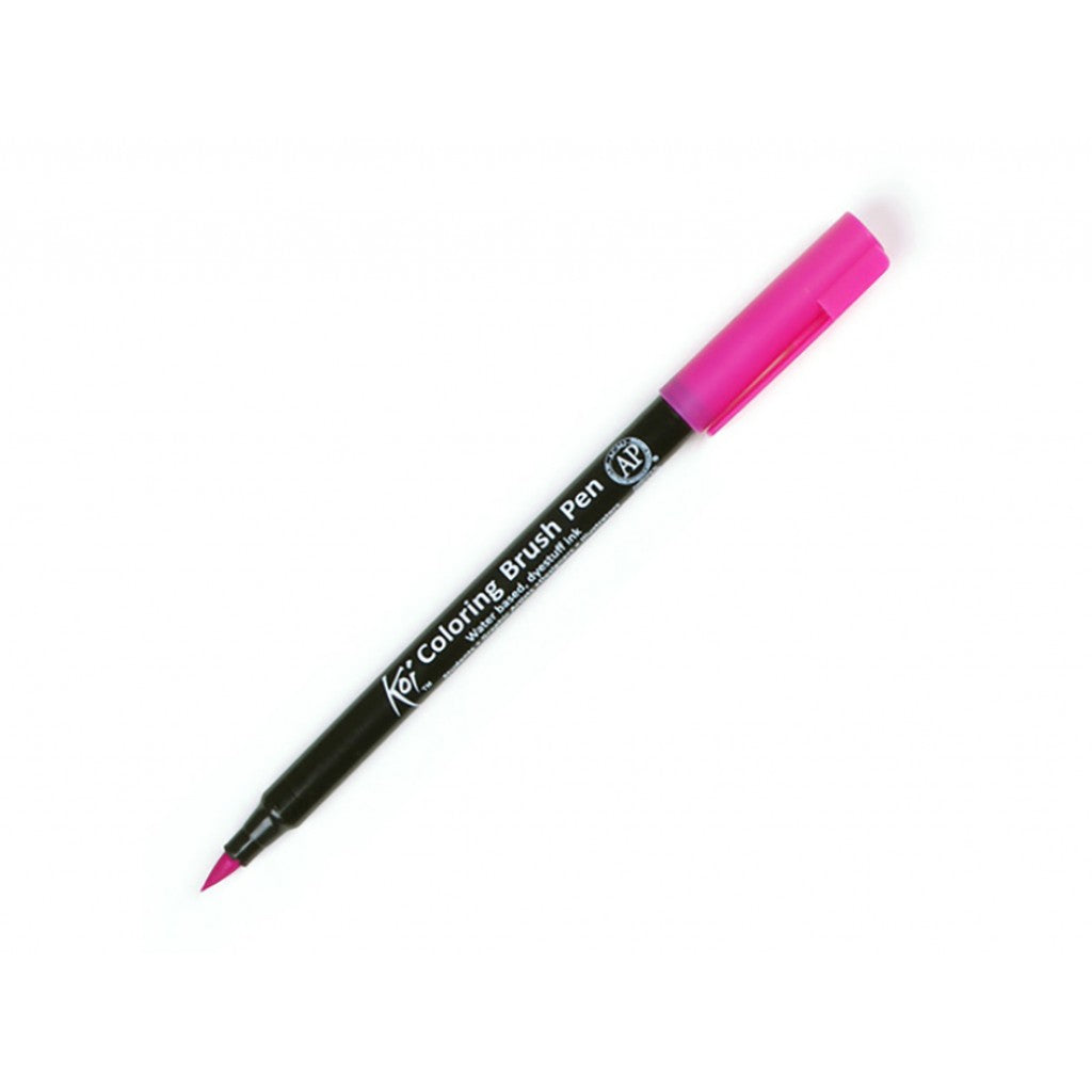 Sakura KOI Colouring Brush Pen - Rose Red #221