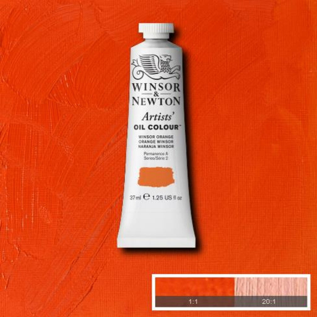 W&N - Artists Oil 37ml - 724 Winsor Orange