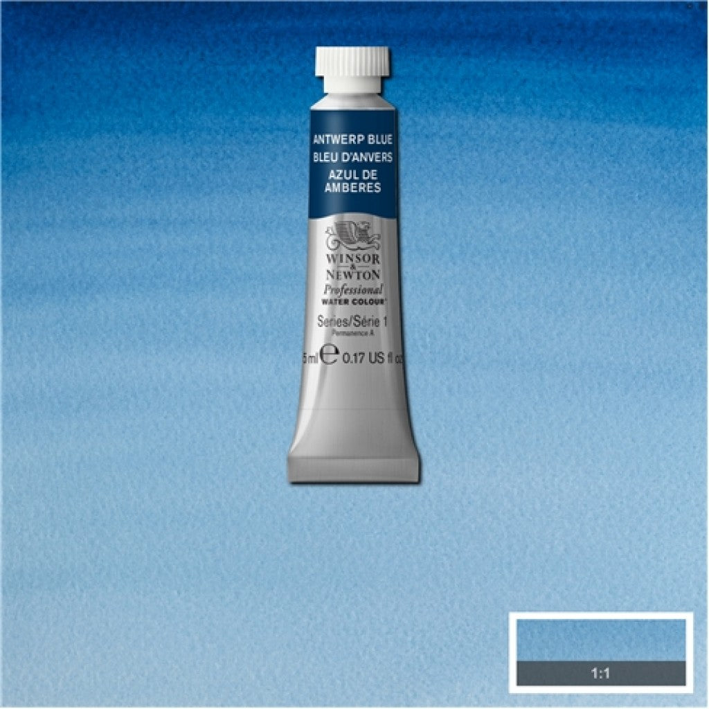 W&N - Artists Water Colour 5ml - 010 Antwerp Blue