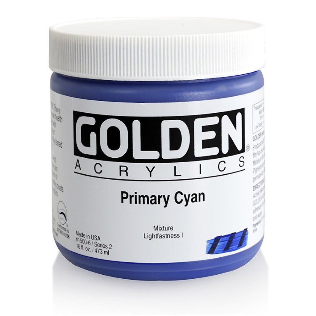 Golden - Heavy Body 473ml - 1500-6 Primary Cyan