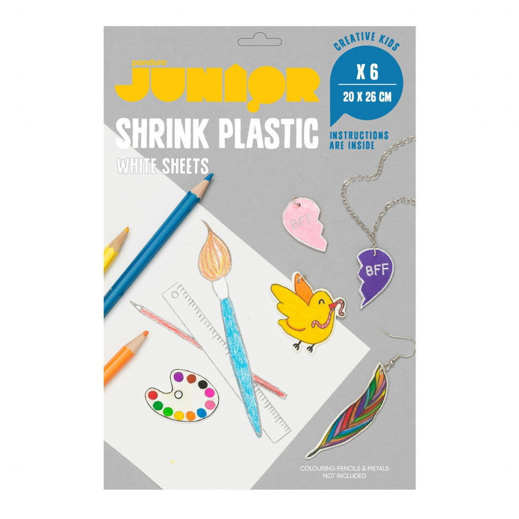 Krympeplast 20x26cm - Hvit