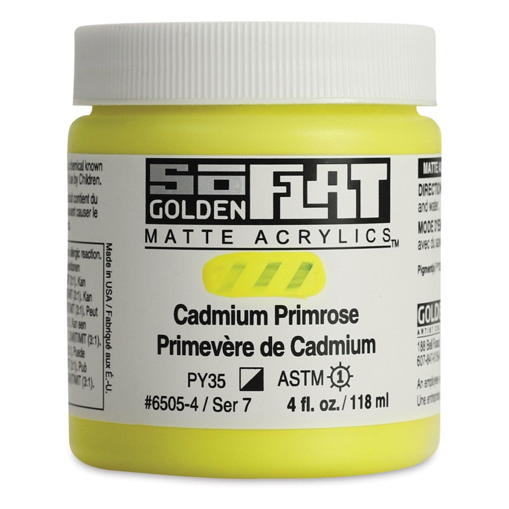 Golden - SoFlat 118ml - 6505-4 Cadmium Primrose