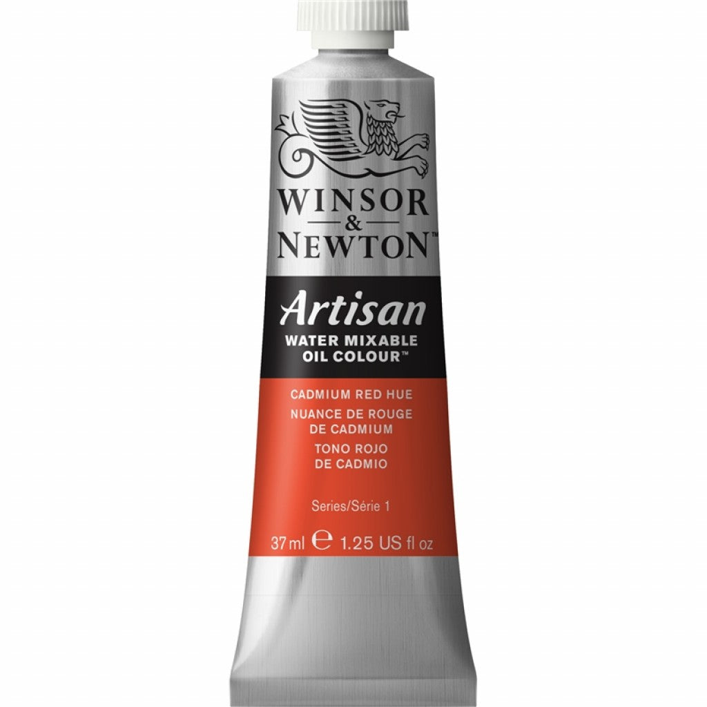 W&N - Artisan Water Mixable Oil 37ml - 095 Cadmium Red Hue