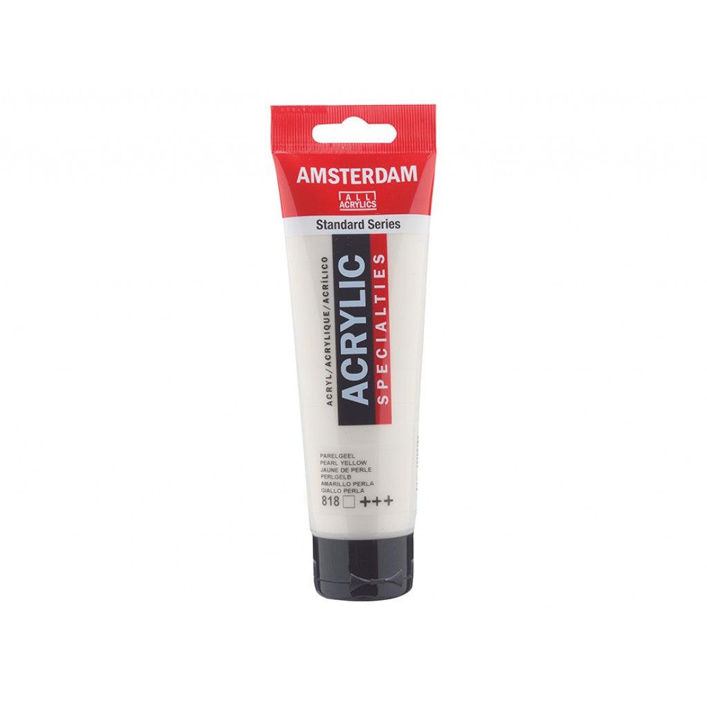 Amsterdam Standard 120ml - 818 Pearl Yellow - HobbyHimmelen