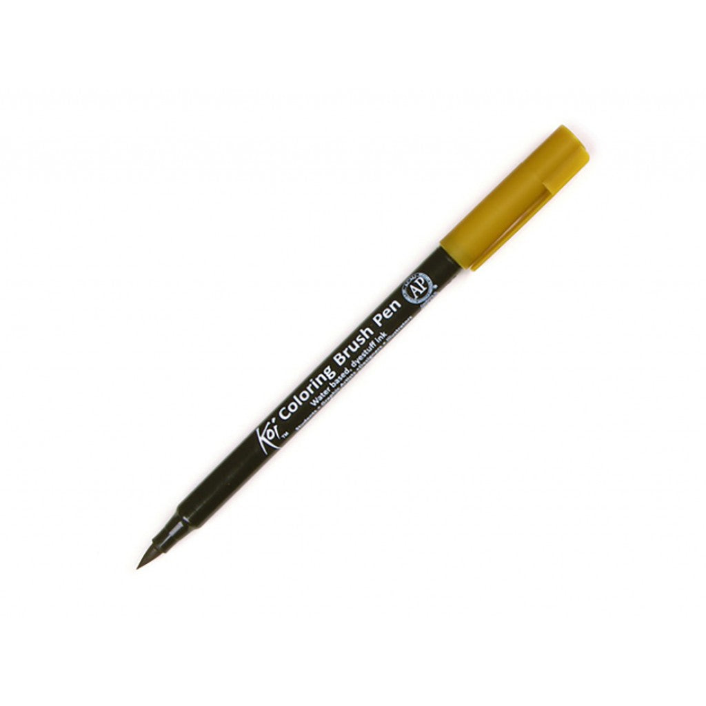Sakura KOI Colouring Brush Pen - Raw Umber #47