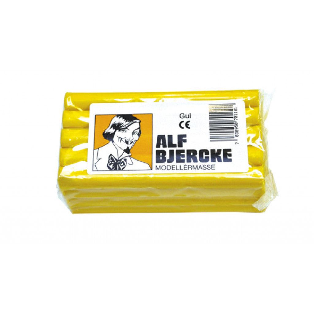 Alf Bjercke Modellermasse Gul - HobbyHimmelen