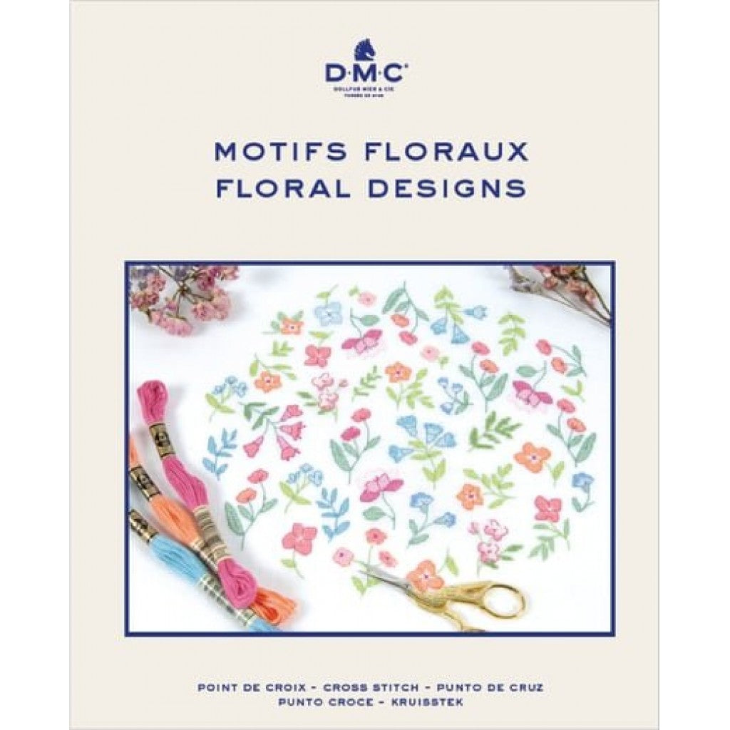 DMC Mønsterhefte Mini - Blomster