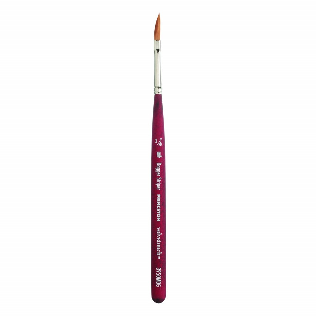 Princeton Velvetouch - Mini Dagger Striper, str. 1/4"