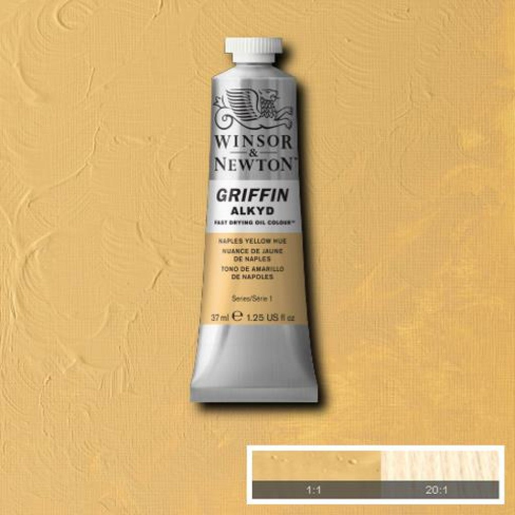 W&N - Griffin Alkyd 37ml - 422 Naples Yellow