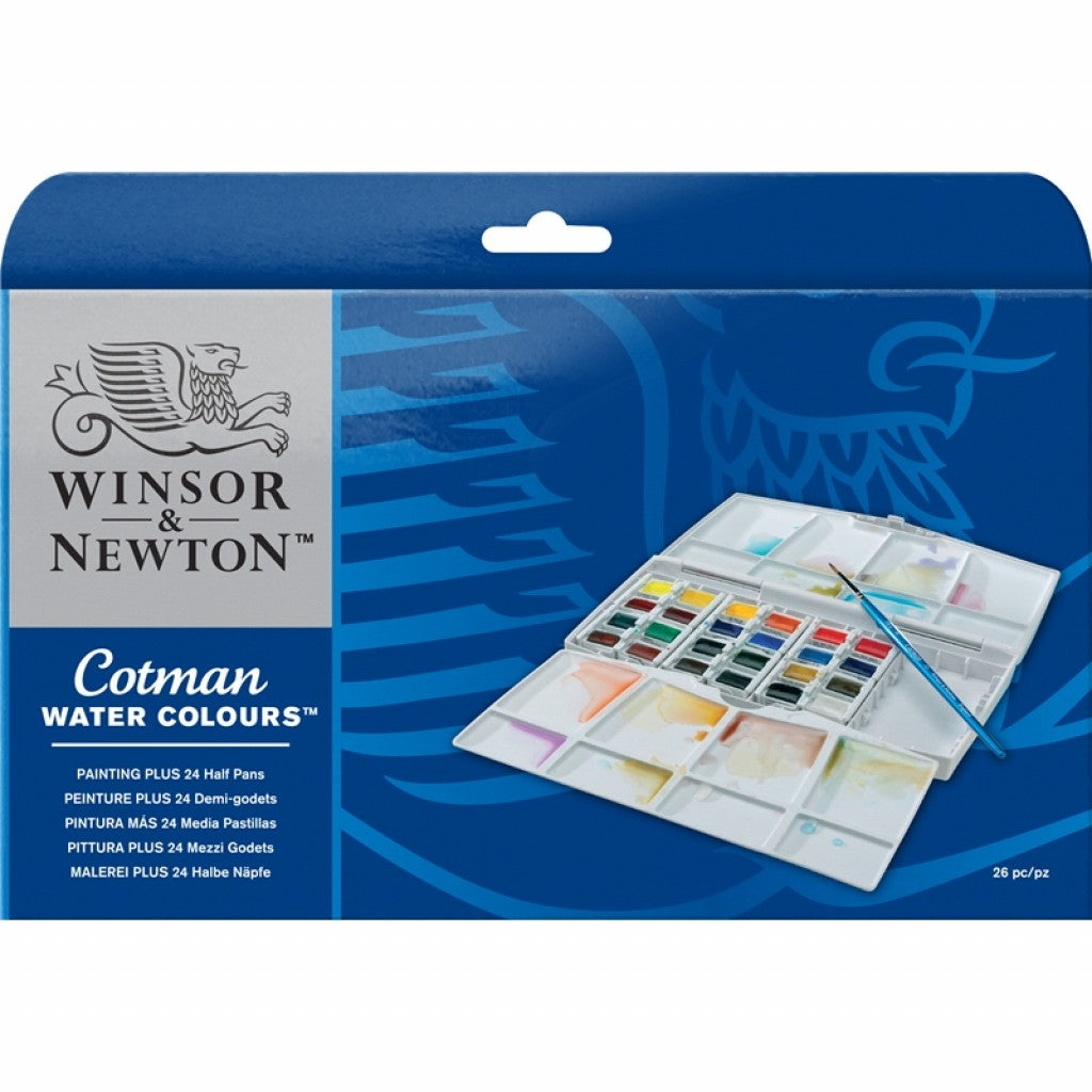 W&N - Cotman Water Colour - Travel Set, 24HP