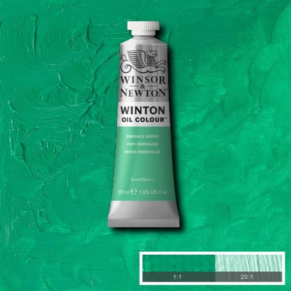 W&N - Winton Oil 37ml - 241 Emerald Green