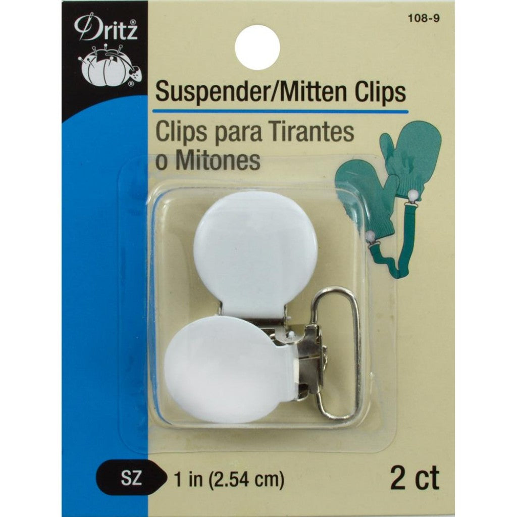 Dritz - Suspender & Mitten Clips 2/Pkg
