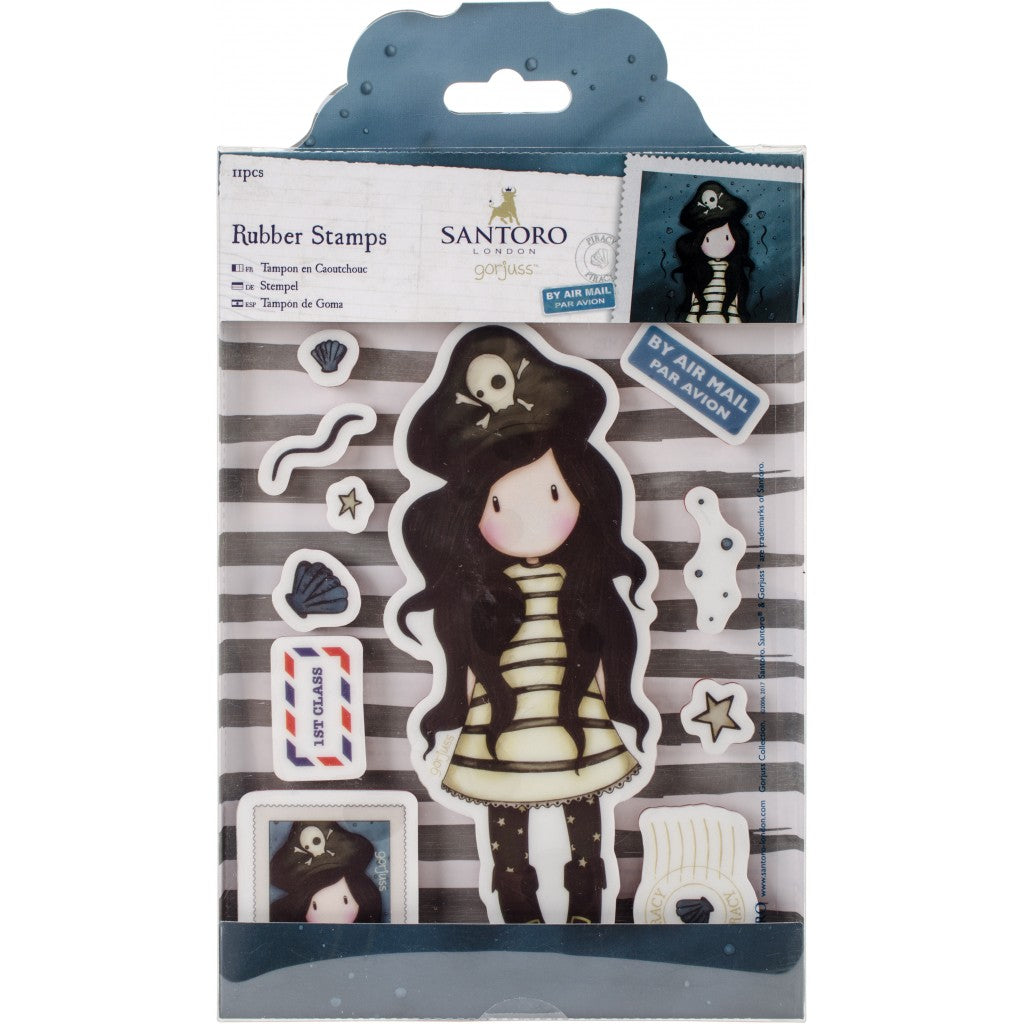 Santoro's Gorjuss Rubber Stamp-Piracy