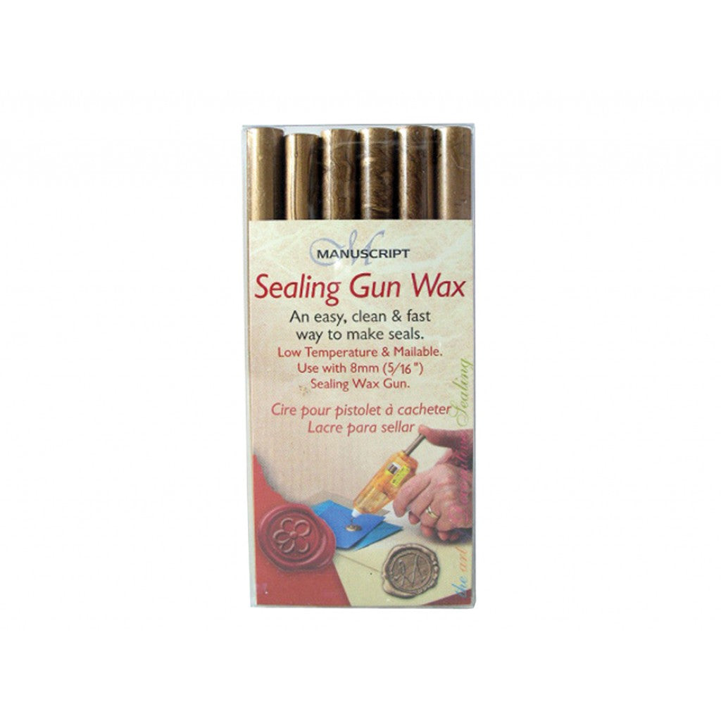 Manuscript Sealing Gun Wax - Gull - 6stk