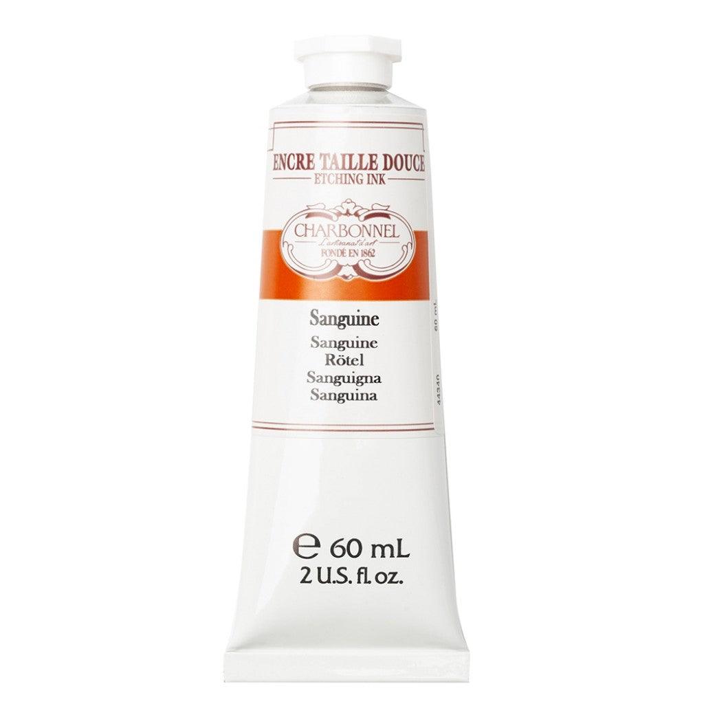 Charbonnel - Etching Ink 60ml - Sanguine - HobbyHimmelen