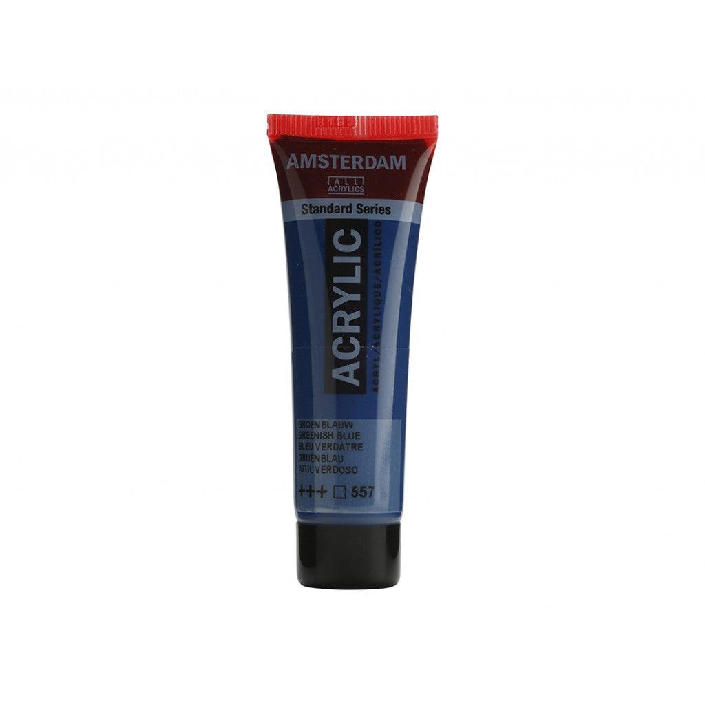 Amsterdam Standard 20ml - 557 Greenish Blue - HobbyHimmelen