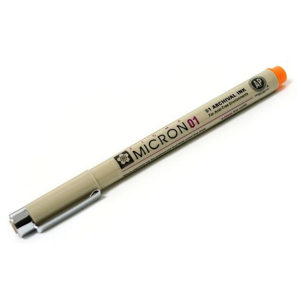 Sakura Pigma Micron Xsdk 01 #5 Oransje
