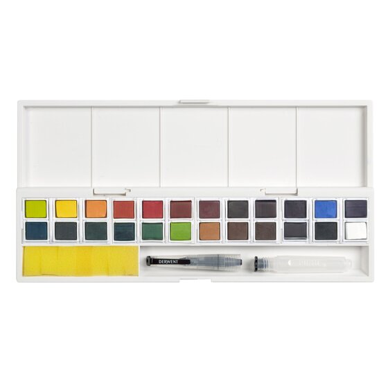 Derwent HP sett - Inktense, 24 Farger