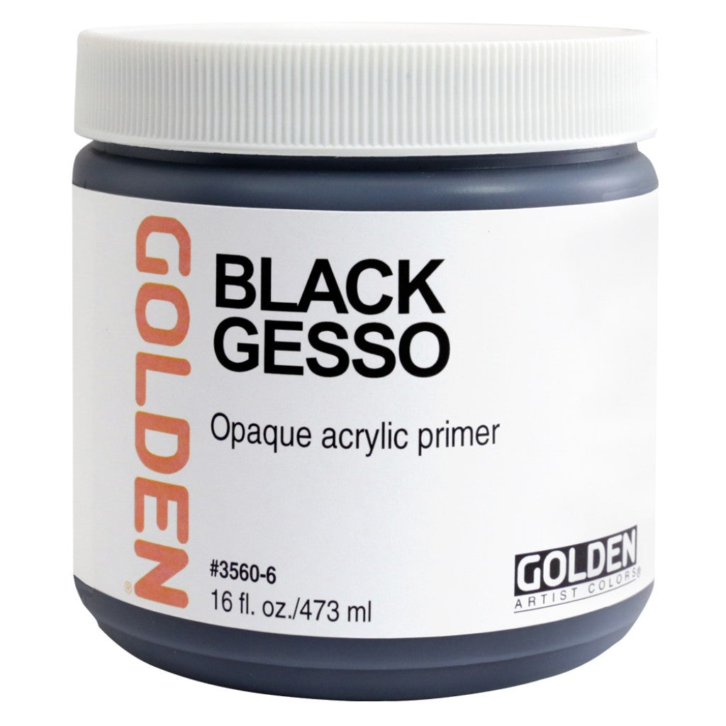 Golden - Gesso 237ml - 3560-5 Black Gesso