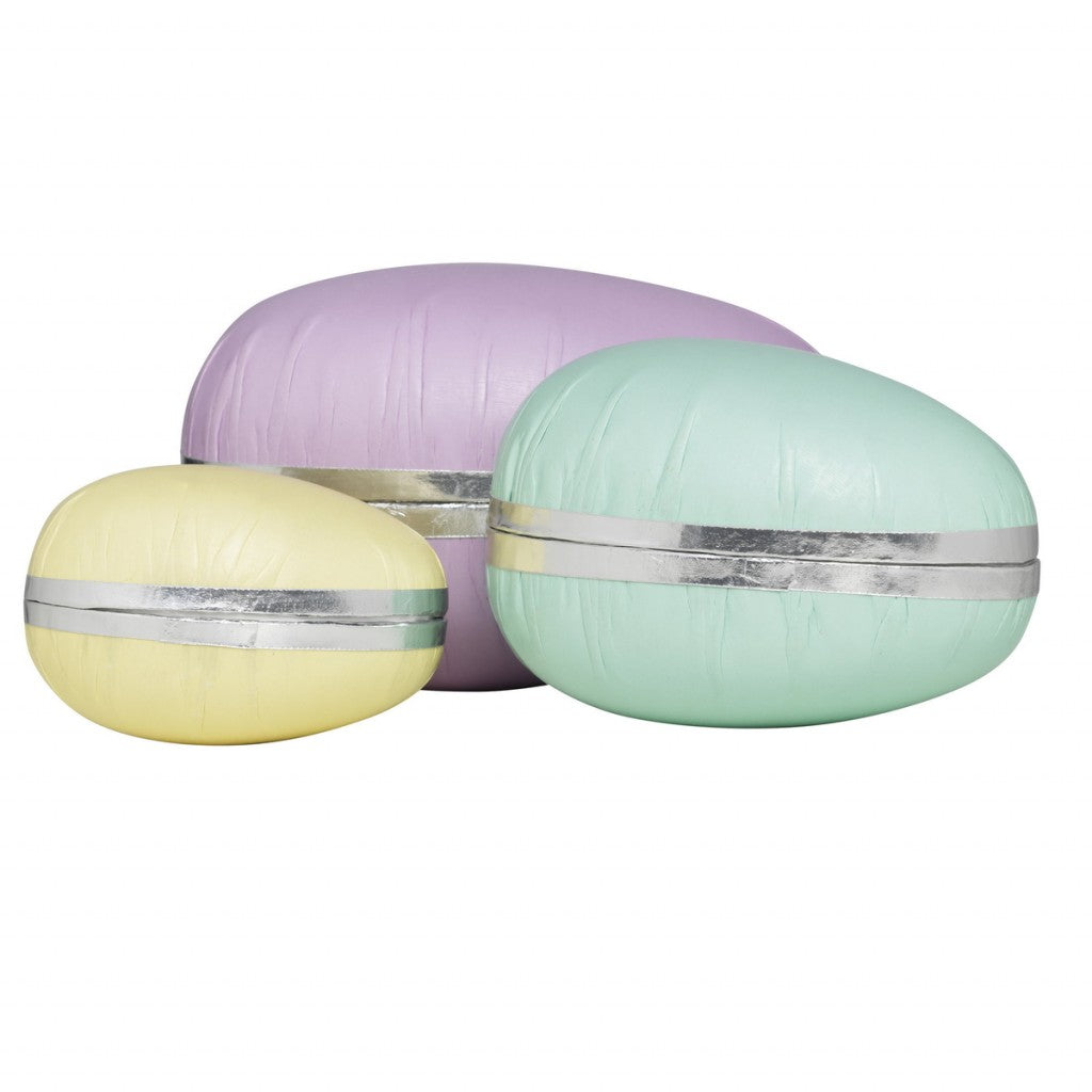 Sett Pappegg 3-Pakning Pastell -U