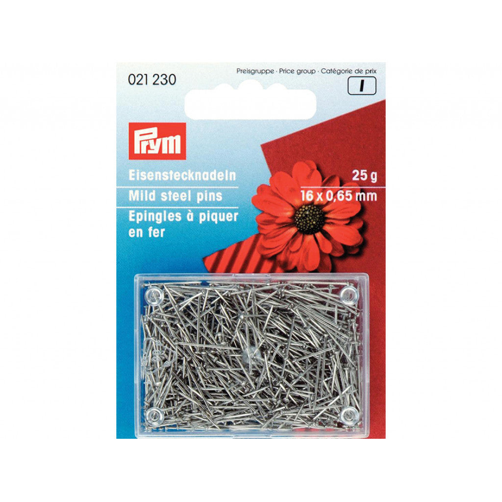 Prym Knappenåler 16mm 25g - Sølv