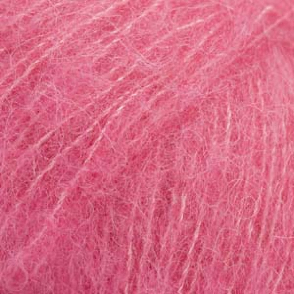 Brushed Alpaca Silk Uni - 31 Sterk Rosa