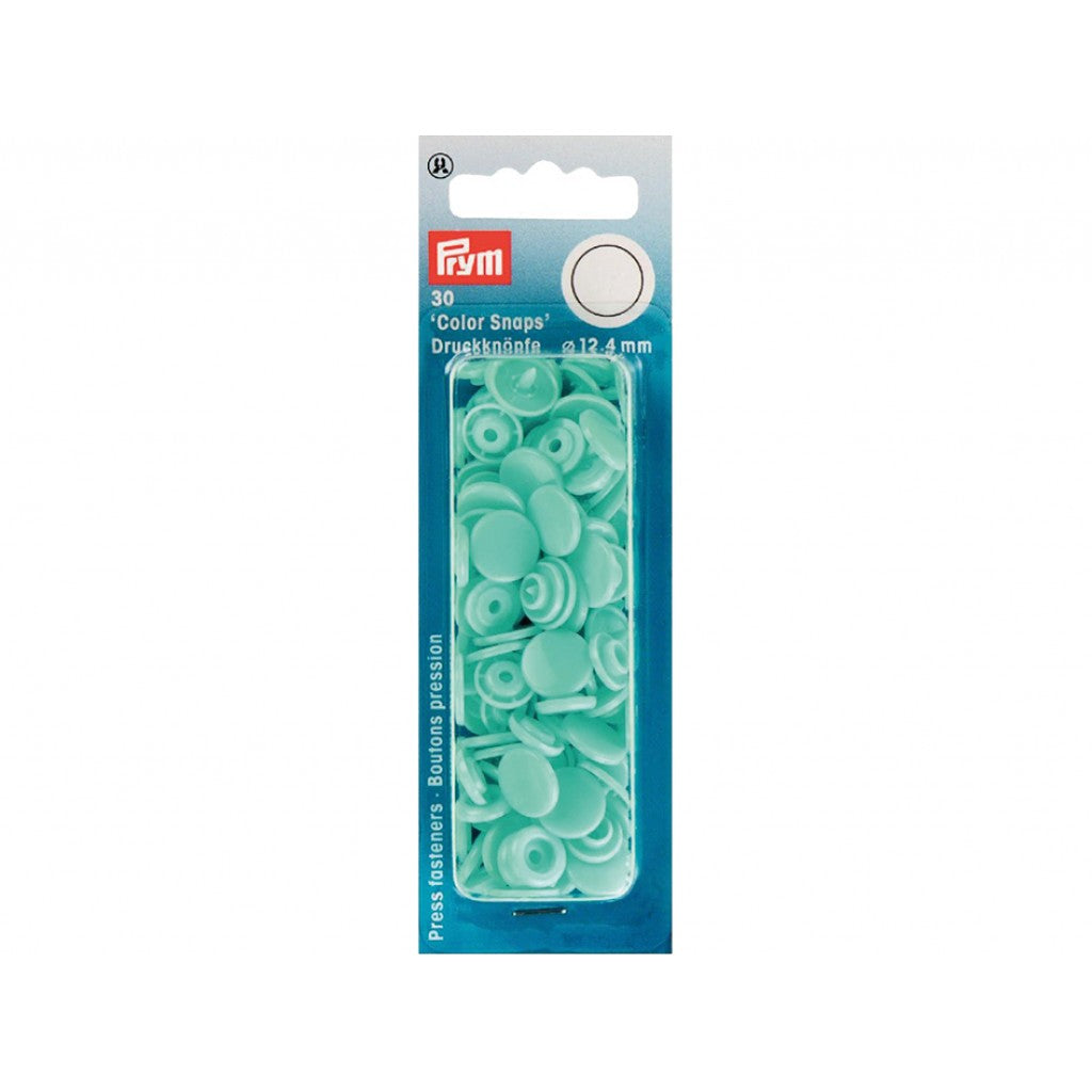 Prym Non-sew Color Snaps - Ø12.4 - Turkis