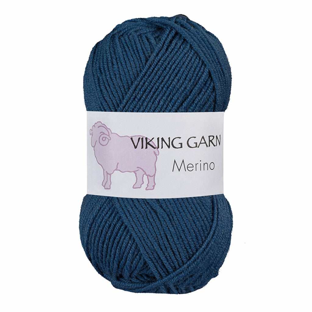 Merino - 828 Mørk Blå