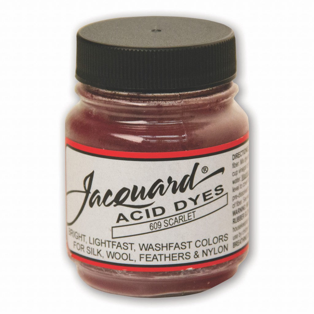 Jacquard Acid Dyes (Syrefarger), 14g - Scarlet
