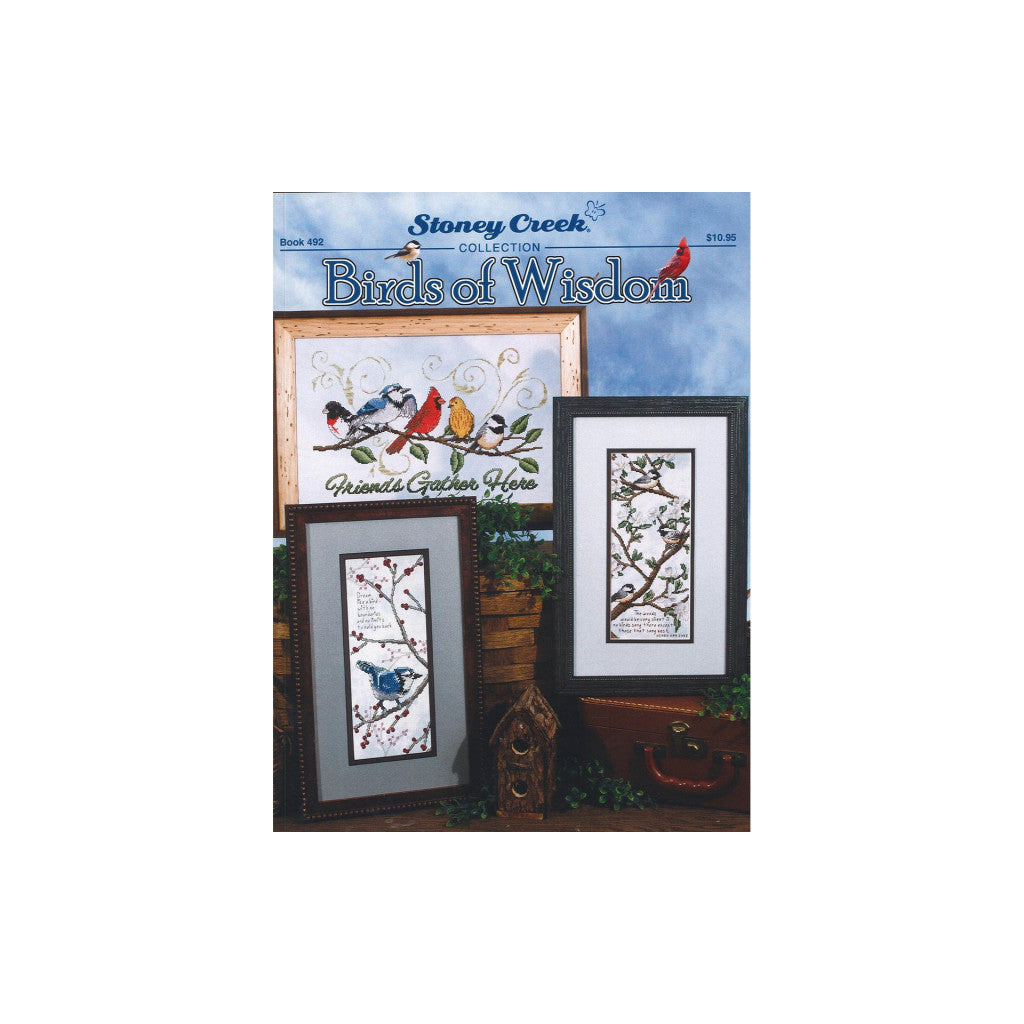 Mønsterhefte Korssting fra Stoney Creek - Birds of Wisdom