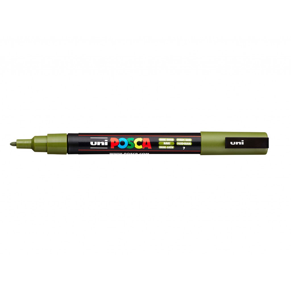 Uni POSCA PC-3M - Fine 0,9-1,3mm - 7 Khaki Green