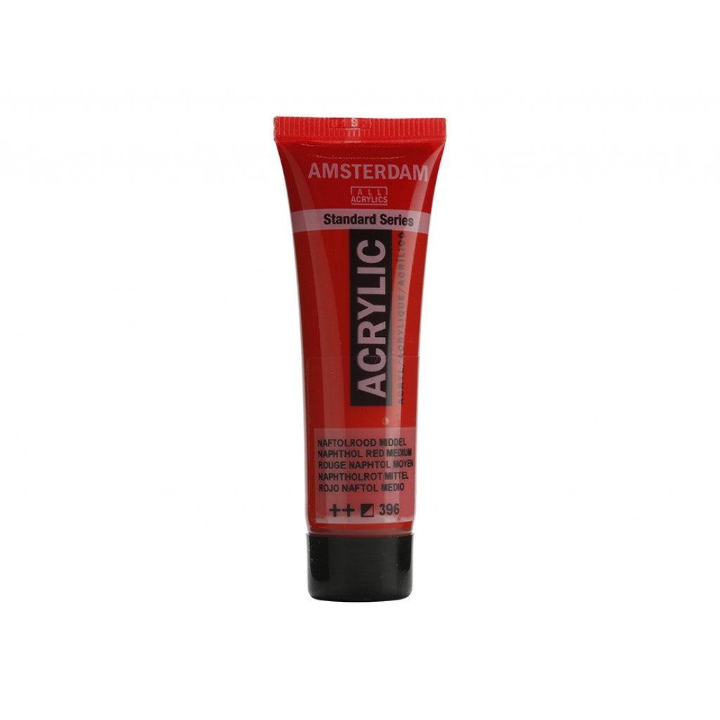 Amsterdam Standard 20ml - 396 Naphthol Red Medium - HobbyHimmelen