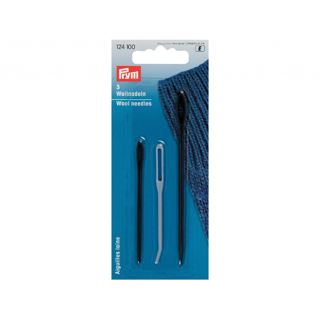 Prym Ullnåler plast assortert 3stk.