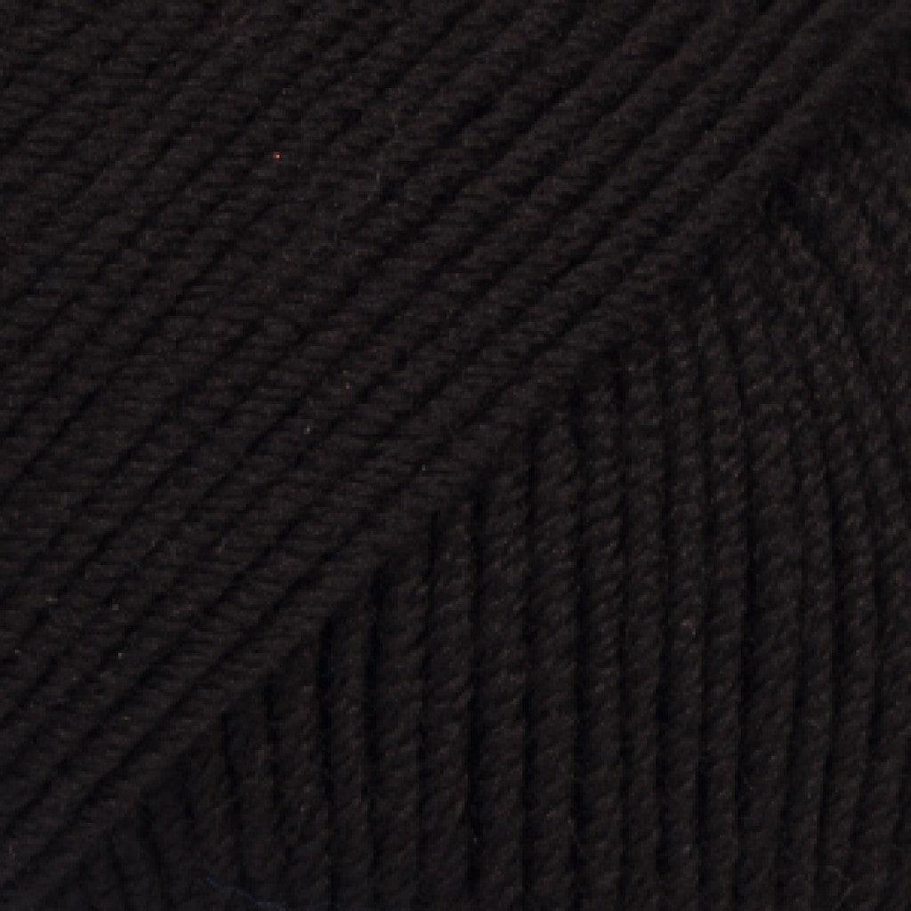 Baby Merino Uni - 21 Sort - HobbyHimmelen