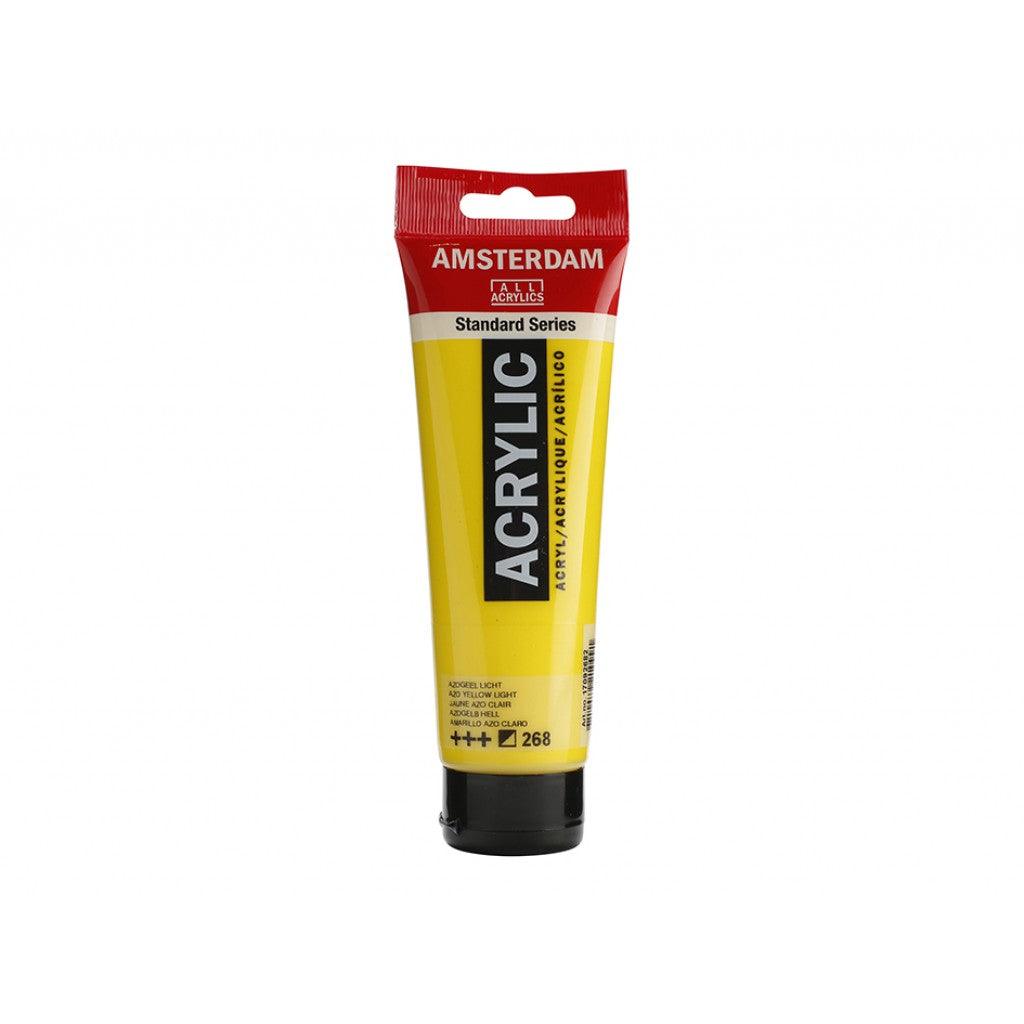 Amsterdam Standard 120ml - 268 Azo Yellow Light - HobbyHimmelen