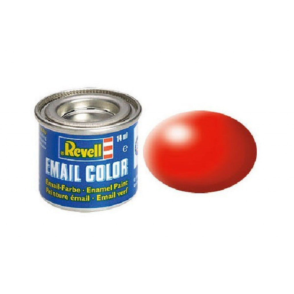 Revell Enamel, 14ml - Luminous Red, Silk