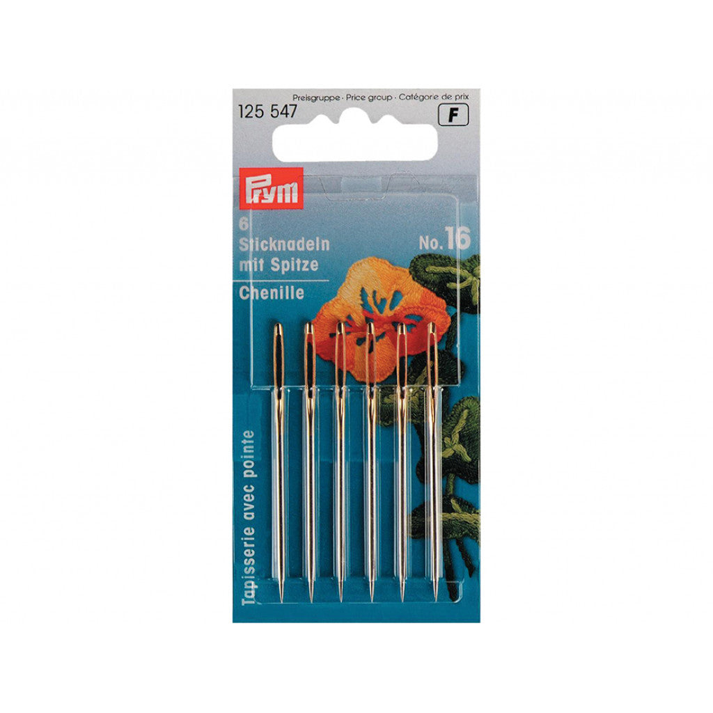 Prym Broderinåler - Spiss No.16/ 6stk