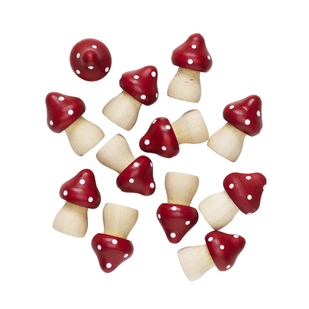 Fluesopper I Tre 12stk - 3cm