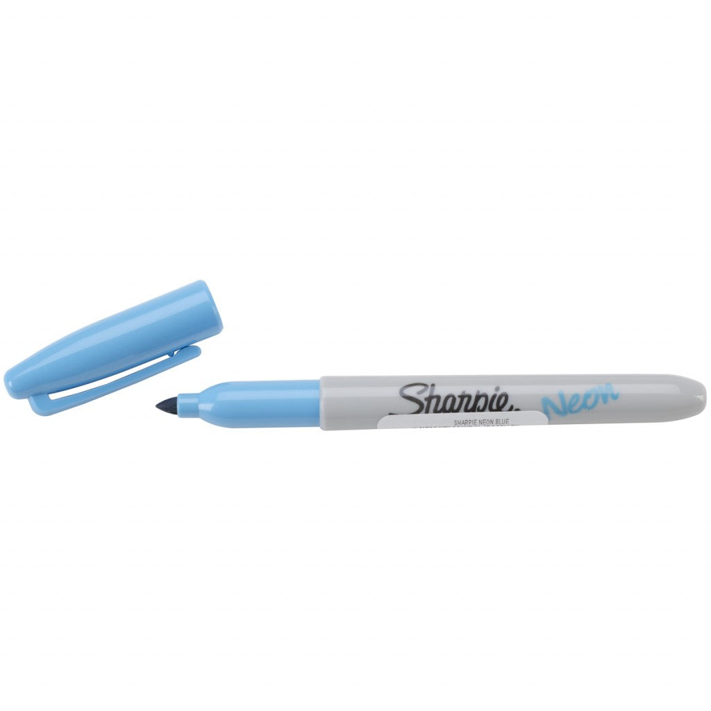 Sharpie Fine Point - Neon Blue