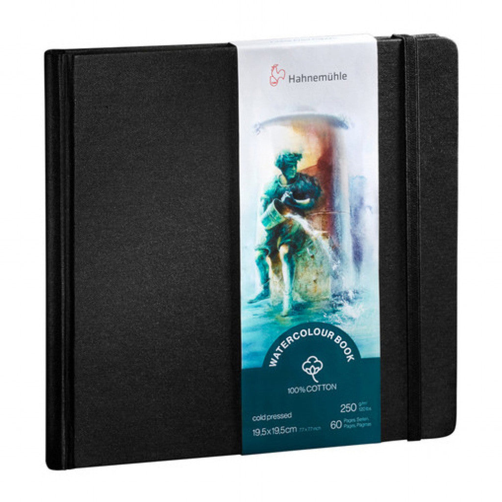 Skissebok Watercolour, 250g - 19,5x19cm