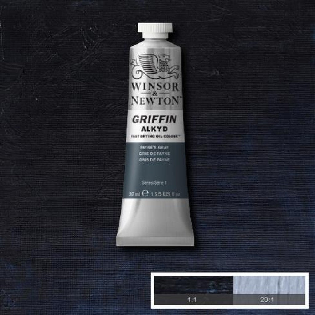 W&N - Griffin Alkyd 37ml - 465 Payne'S Gray