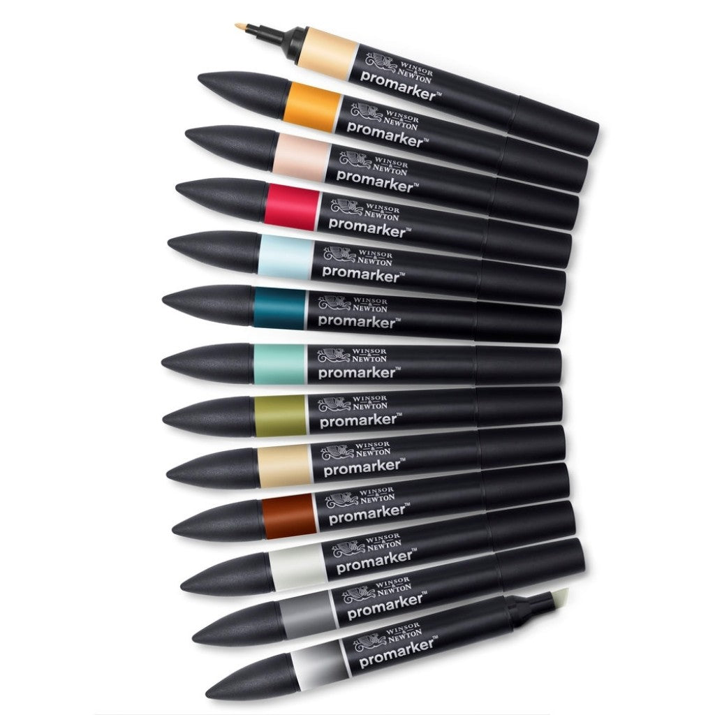 W&N Promarker-sett - 12+1 Manga Expansion 2