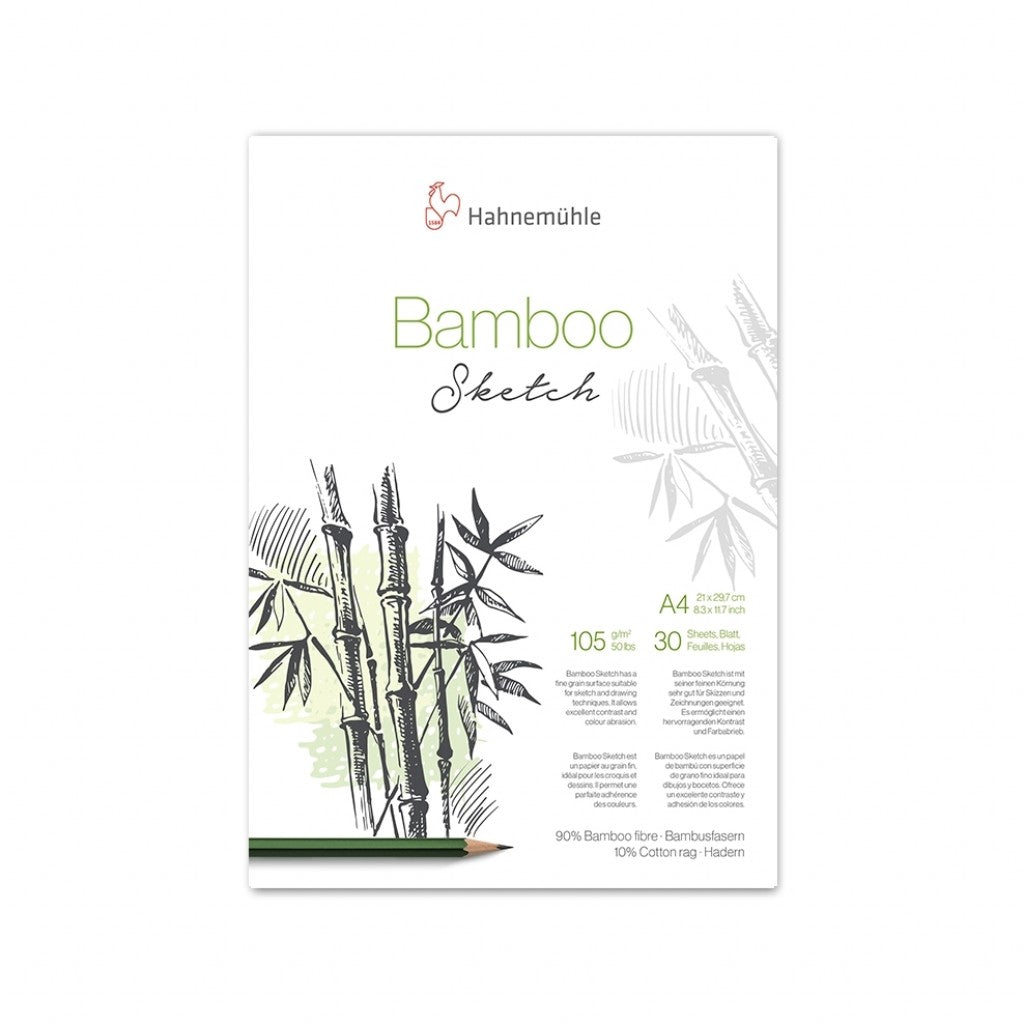 Hahnemüle - Skisseblokk Bamboo 105gr. A4