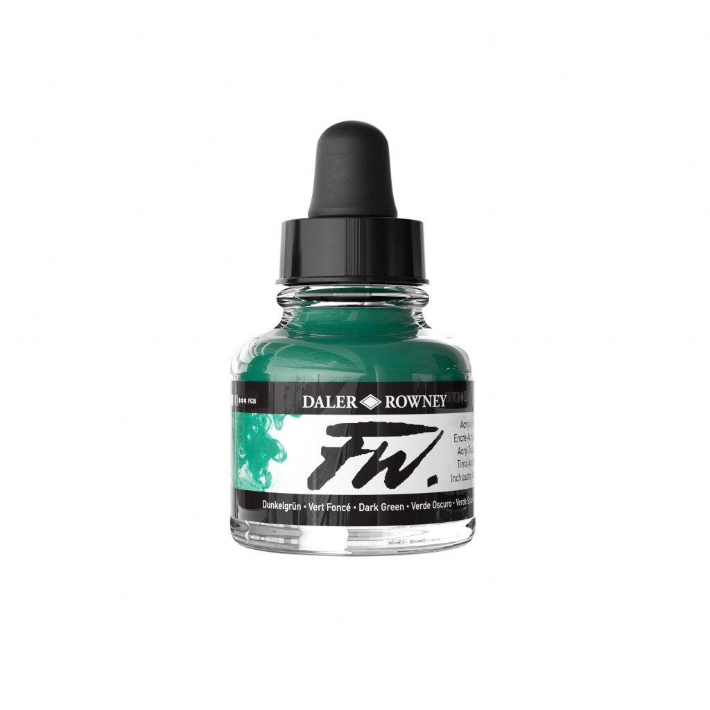 Daler Rowney - FW Ink 29,5ml - 326 Dark Green