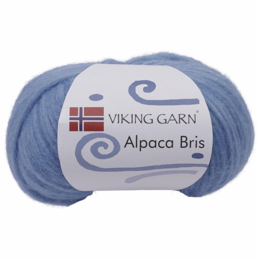 Alpaca Bris - 323 Blå - HobbyHimmelen