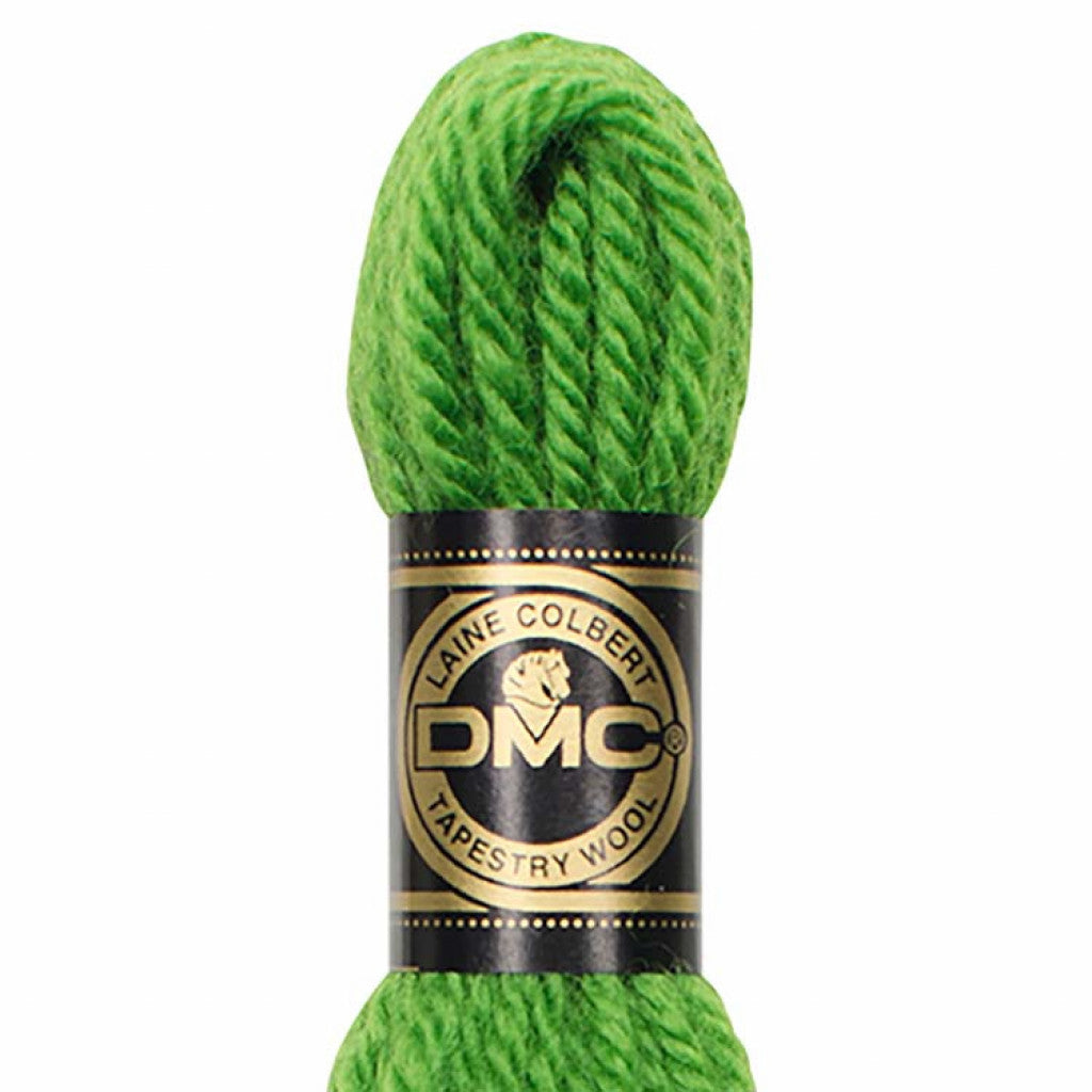 DMC Ullbroderigarn - #7344 Klargrønn