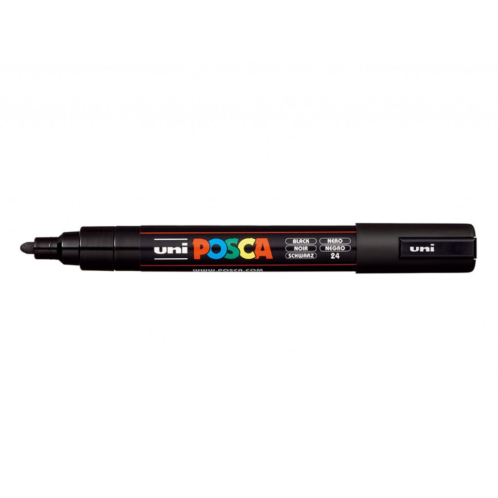 Uni POSCA PC-5M - Medium 1,8-2,5mm - 24 Black