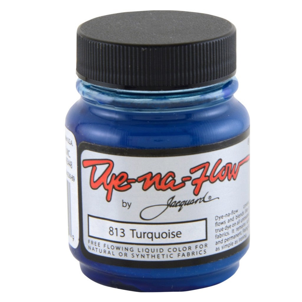 Jacquard Dye-Na-Flow Tekstil-maling 60ml - Turquoise