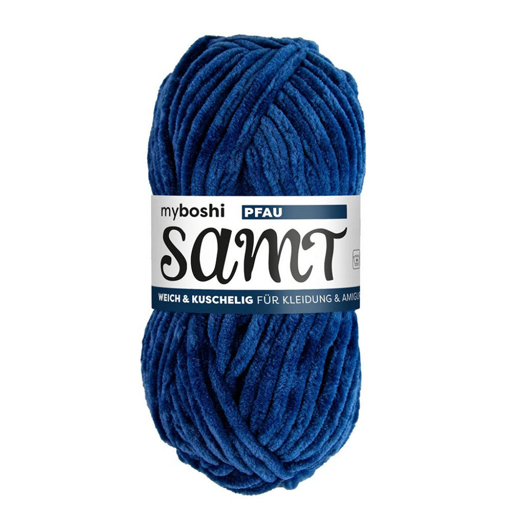 Myboshi Samt Chenillegarn 100m - 855 Peacock